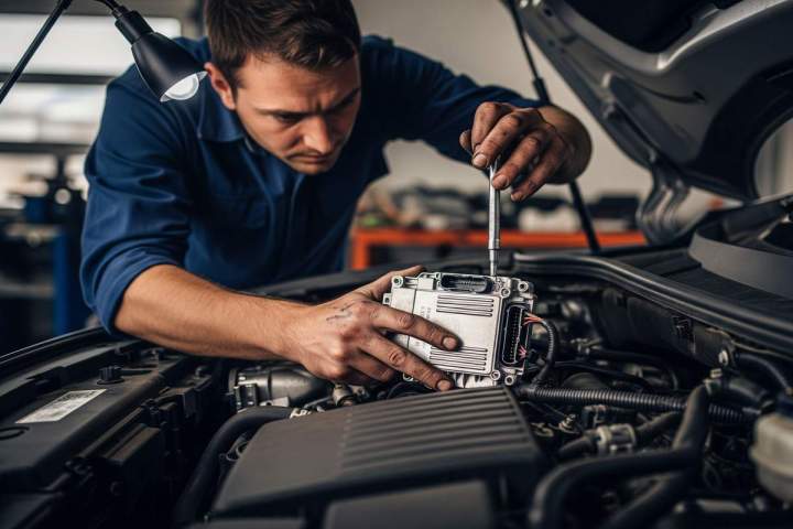 Réparation ou remplacement du calculateur moteur 